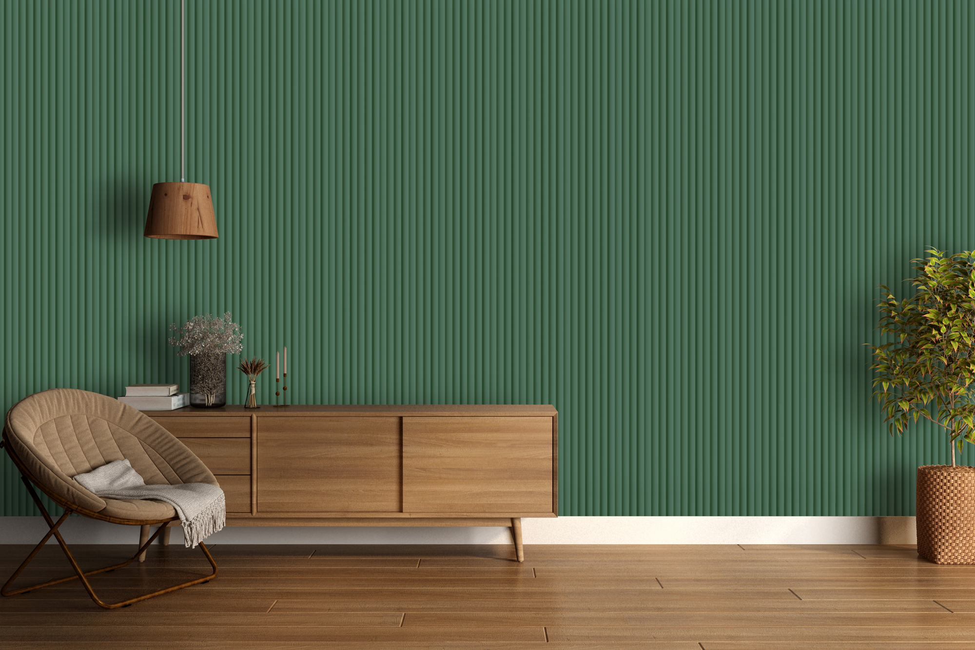 Ribbed Paintable Wall Panel – Like a Bossanova Home